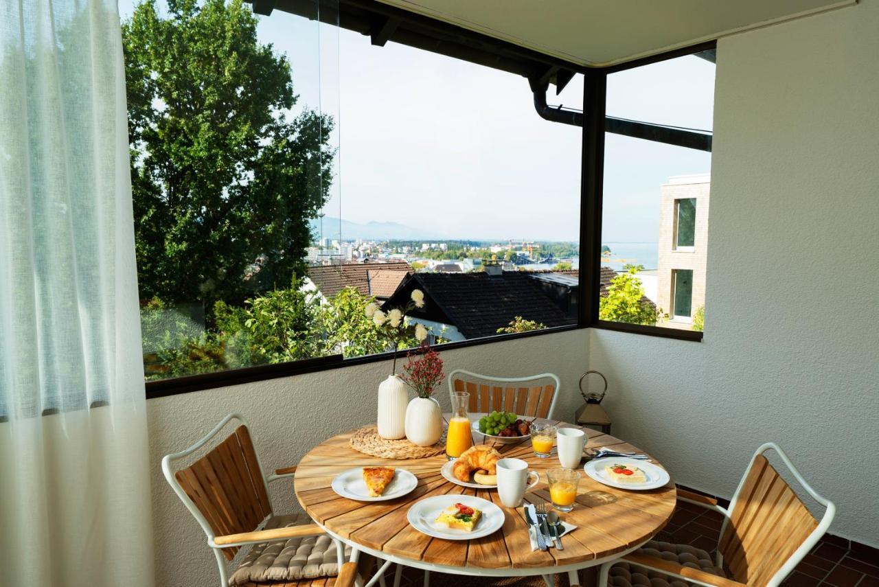 Haus4Zimmer - Luxus Mit Blick Ueber Den Bodensee - Mit Garage Villa Bregenz Bagian luar foto