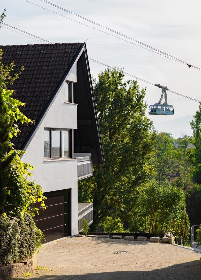 Haus4Zimmer - Luxus Mit Blick Ueber Den Bodensee - Mit Garage Villa Bregenz Bagian luar foto